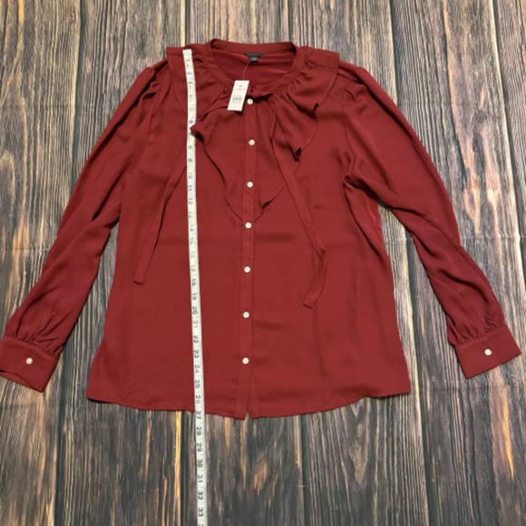 ANN TAYLOR - Ruffle Blouse - Picture 5 of 6